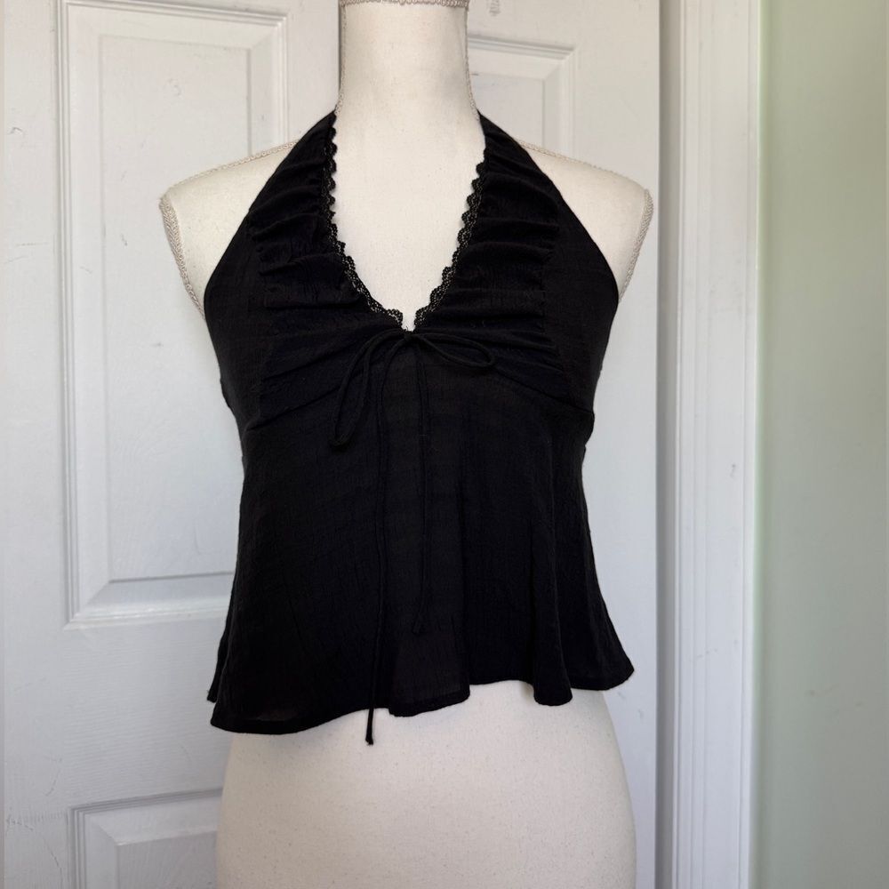Y2K Coquette Girl Lace Beverly and Beck Top